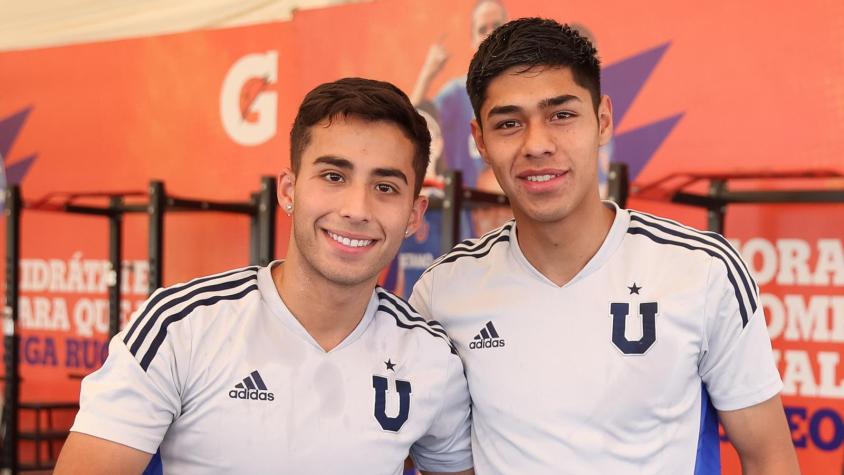 Lucas Assadi y Darío Osorio - Créditos: @udechile