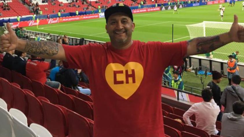 "Fui castigado injustamente": 'Chapulín' defiende su viaje a Uruguay para ver a la Roja tras recibir derecho de admisión