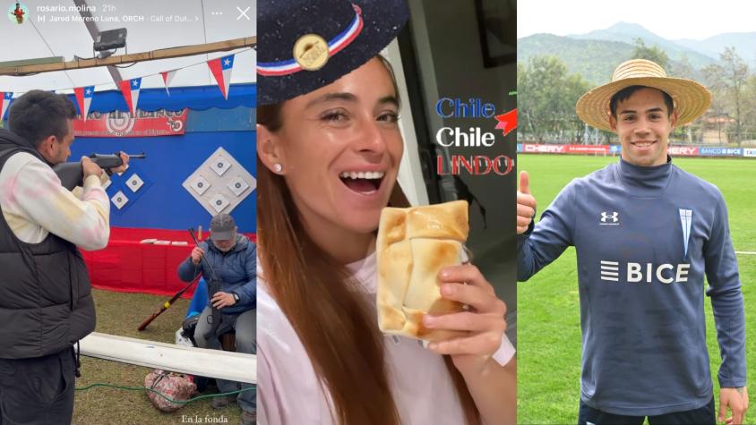 Deportistas celebrando Fiestas Patrias - Créditos: Instagram