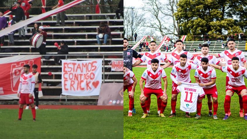 El especial homenaje de Deportes Valdivia a Erick Wiemberg luego de la sensible pérdida de su hija