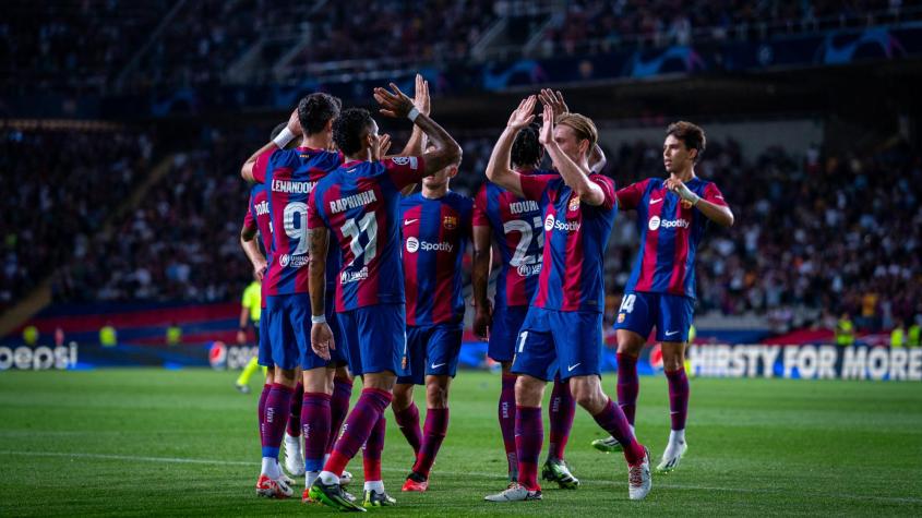 FC Barcelona y Manchester City metieron miedo en el inicio de la UEFA Champions League