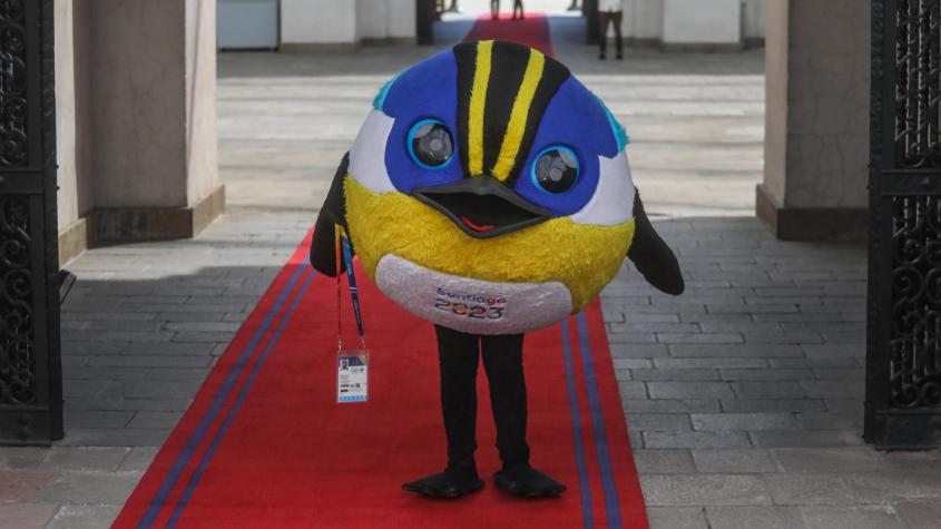 Fiu, el pájaro de siete colores que brilla como mascota de Santiago 2023