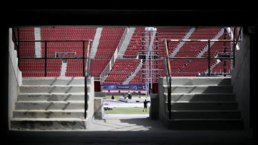 Sujetos realizan millonario robo en el Estadio Nacional ad portas de Santiago 2023