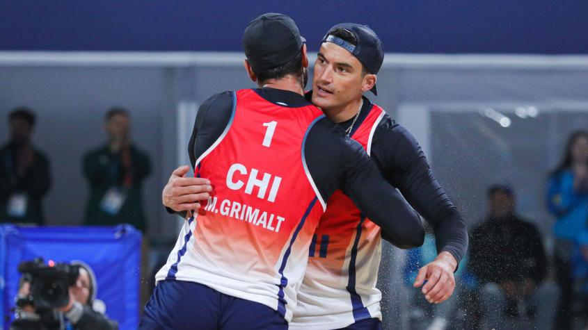 Santiago 2023: Los primos Grimalt se impusieron a Nicaragua en su debut por los Juegos Panamericanos