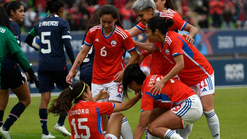 La Roja Femenina ganó en su estreno en Santiago 2023 - Crédito: Agencia Uno.