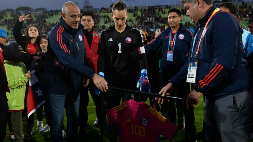 Christiane Endler no pudo ser homenajeada en Santiago 2023 - Crédito: Agencia Uno.