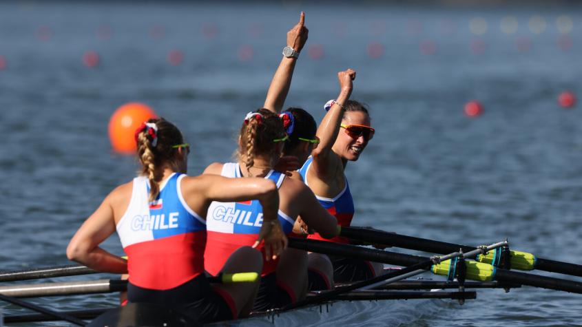 El Remo le da alegrías al Team Chile - Agencia Uno