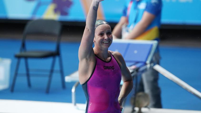 "Es muy fuerte lo que está pasando": La emoción de Kristel Köbrich tras ganar la plata en los 1500 metros de Santiago 2023