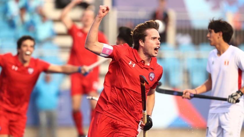 Santiago 2023: Los Diablos vencieron a Perú en el Hockey Césped Masculino