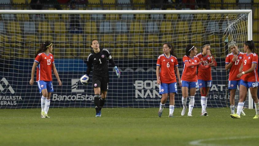 La Roja femenina vs México - Créditos: Agencia UNO