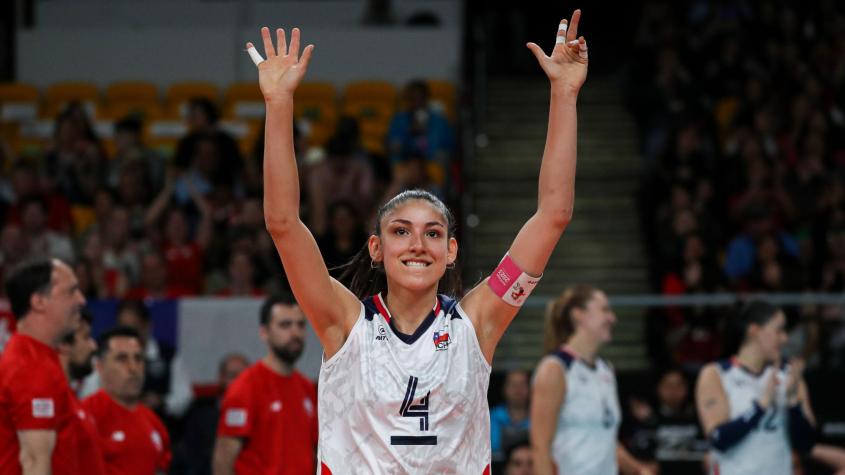 ¡Tremendas! Chile superó a Colombia y alcanzó el quinto lugar del voleibol femenino en Santiago 2023