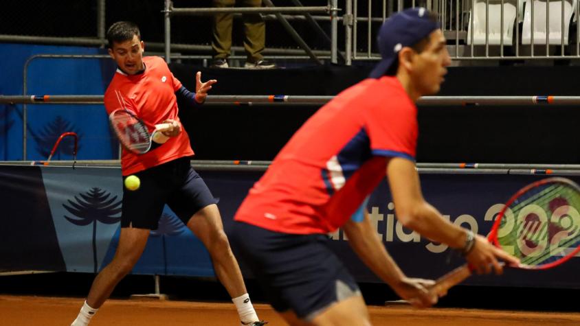 VIDEO | Así cerraron Tabilo y Barrios su paso a la gran final del dobles masculino