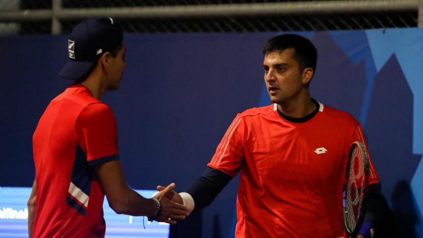 ¡Quieren el oro! Tabilo y Barrios clasificaron a la final del dobles masculino en Santiago 2023