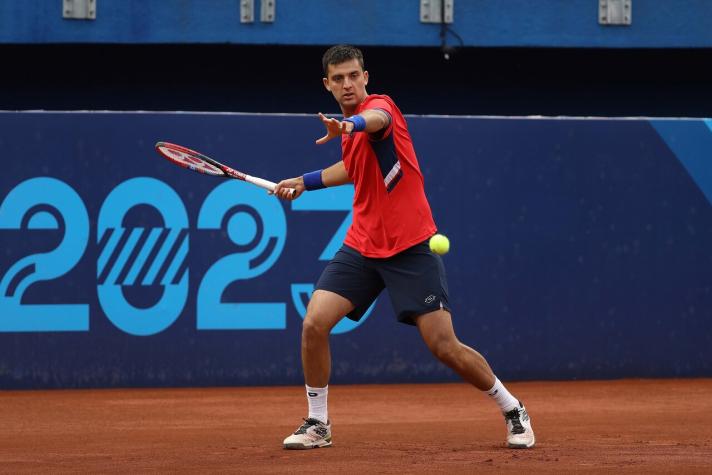 VIDEO | El drop shot de Tomás Barrios que generó el delirio del público en las semifinales de Santiago 2023