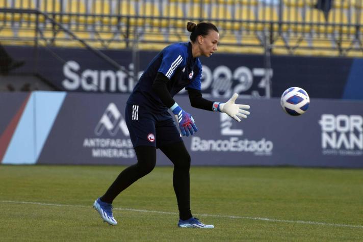 Christiane Endler dijo adiós a la Roja - Crédito: Agencia Uno