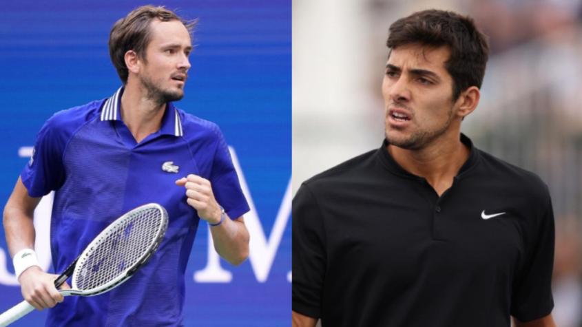 Cristian Garin enfrentará a Daniil Medvedev en Shanghai - Crédito: Instagram