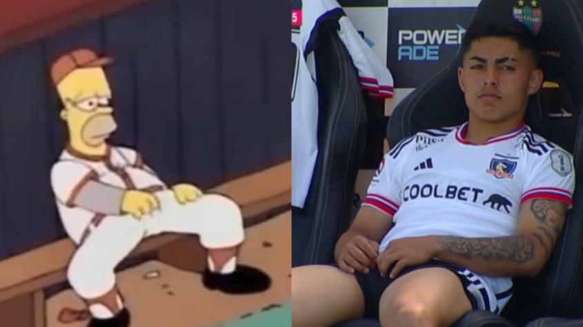 ¿Otra predicción de Los Simpson? La insólita imagen de Jordhy Thompson por la que fue comparado con Homero