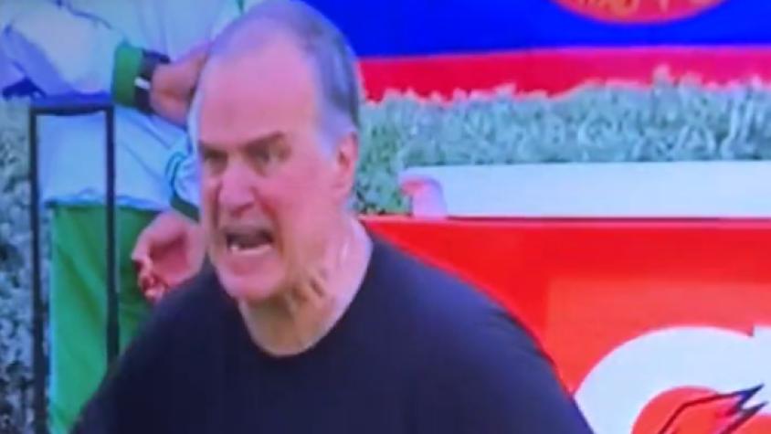 "La conch..": El ataque de furia de Marcelo Bielsa con Manuel Ugarte durante el empate entre Colombia y Uruguay