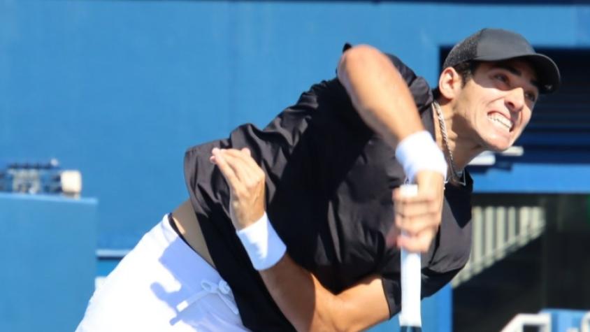 Cristian Garin clasificó a la segunda ronda del ATP de Tokio- Crédito: @japanopentennis