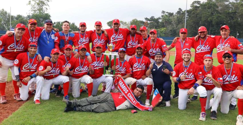 Chile se alista para su debut en el béisbol en los Juegos Panamericanos - Santiago 2023.