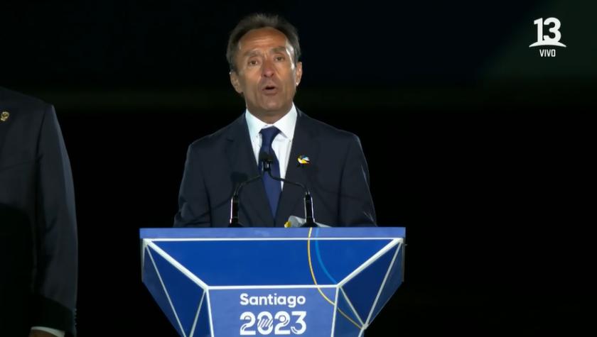 VIDEO | El discurso de Jaime Pizarro en la ceremonia inaugural de Santiago 2023 que emocionó a Chile