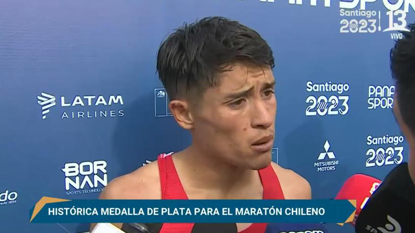 VIDEO | El conmovedor discurso de Hugo Catrileo tras hacer historia en Santiago 2023: "A toda esa gente que me apoya"