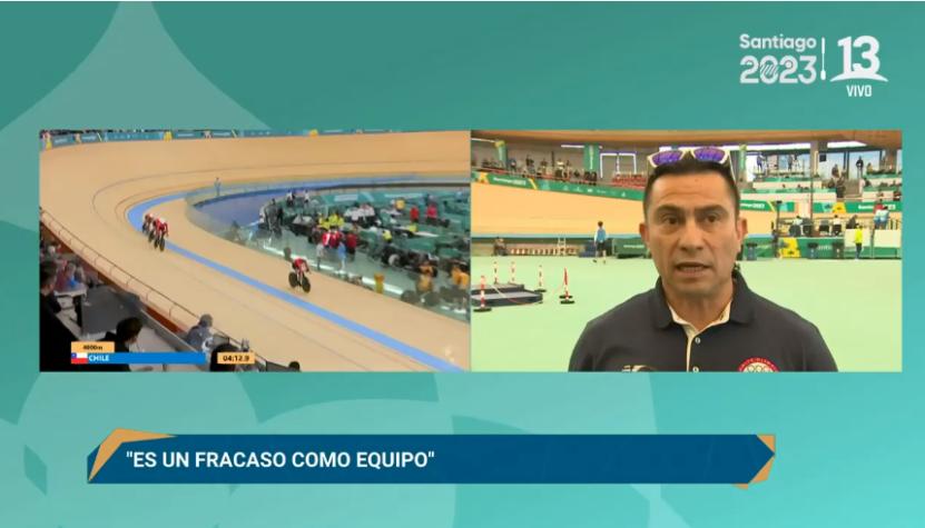 "Fracasamos": Cristian Arriagada lamenta descoordinación del Team Chile en la persecución del Ciclismo de Pista de Santiago 2023