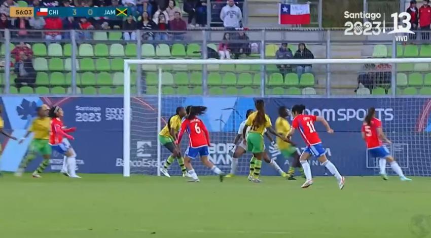 VIDEO | Franchesca Caniguán puso la fiesta en el Sausalito con el 3-0 de la Roja Femenina ante Jamaica en Santiago 2023