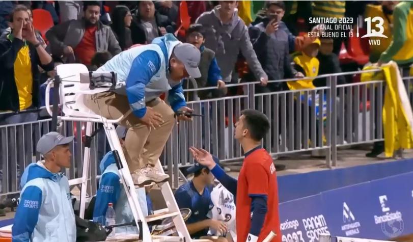 "Un desastre estás haciendo": Barrios y Tabilo protagonizan acalorado momento en la final de Santiago 2023