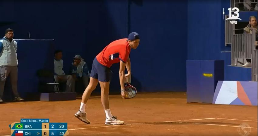 VIDEO | Así fue el set point con el que Tabilo y Barrios igualaron la final del dobles en Santiago 2023