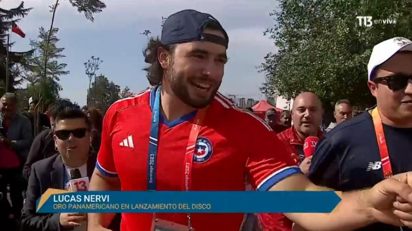 Es futbolero de corazón: Lucas Nervi sorprende y confiesa su admiración por una de las figuras de La Roja
