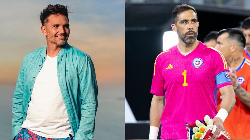 Rafael Olarra y Claudio Bravo - Crédito: Instagram / Agencia UNO