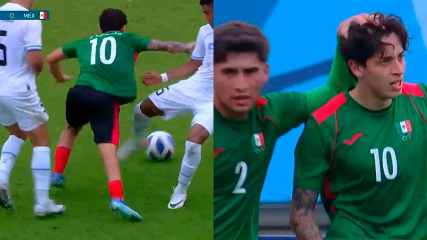 “Una jugada maradoniana”: El impresionante gol de México ante Uruguay en Santiago 2023