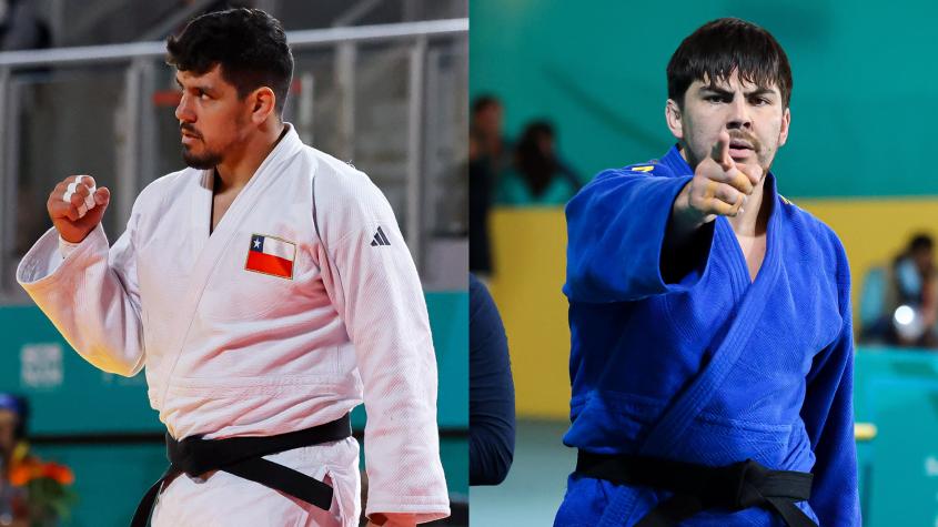 Van por el oro: Thomas Briceño y Francisco Solís clasificaron a las finales del Judo de Santiago 2023