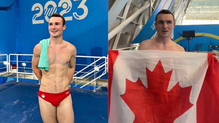 Bryden Hattie, el deportista canadiense que se ganó el amor de Chile en Santiago 2023