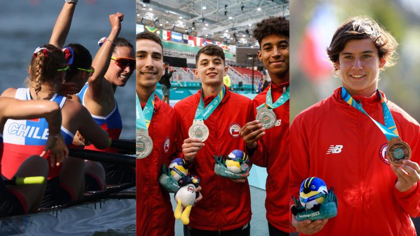 Una mañana de triple oro y varios triunfos importantes: la jornada del Team Chile en Santiago 2023