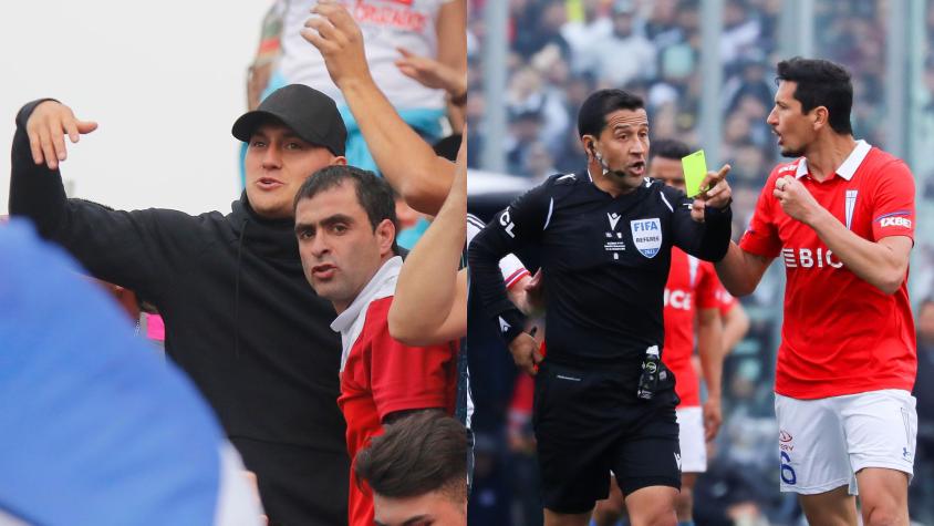 Nicolás Castillo desató su furia contra Felipe González tras triunfo de Colo Colo ante la UC: "Anda a celebrar con ellos ca..."