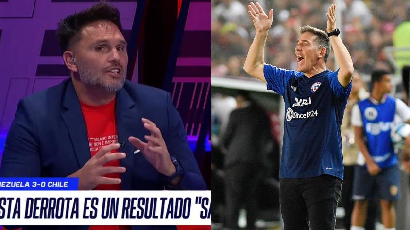 "Este 3-0 no es saca técnico": La polémica frase con la que Rafael Olarra defendió el proceso de Eduardo Berizzo en la Roja