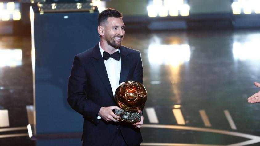 Lionel Messi logró su octavo Balón de Oro - Créditos: @ballondor
