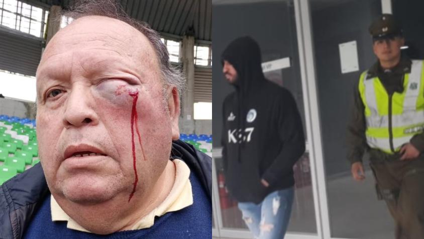 Mauricio Viana quedó con arraigo nacional tras agredir a adulto mayor en el estadio de Puerto Montt