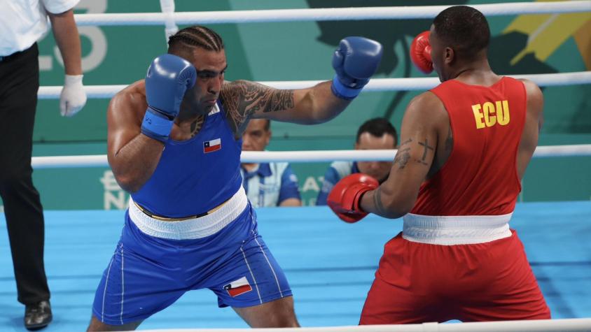No pudo en el debut: Miguel Véliz perdió en el boxeo por los Juegos Panamericanos Santiago 2023