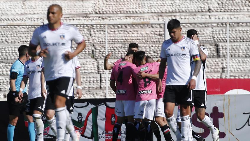 Palestino complicó a Colo Colo en la lucha por el título e inlcuso de la Libertadores