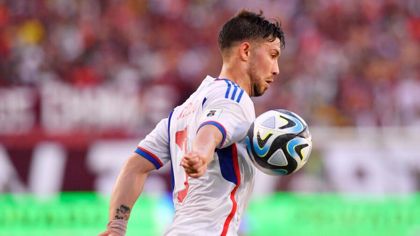 Felipe Loyola debutó en La Roja - Crédito: Photosport.