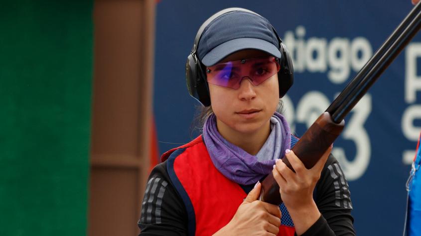 Santiago 2023: Francisca Crovetto es líder en la tabla de Tiro Skeet