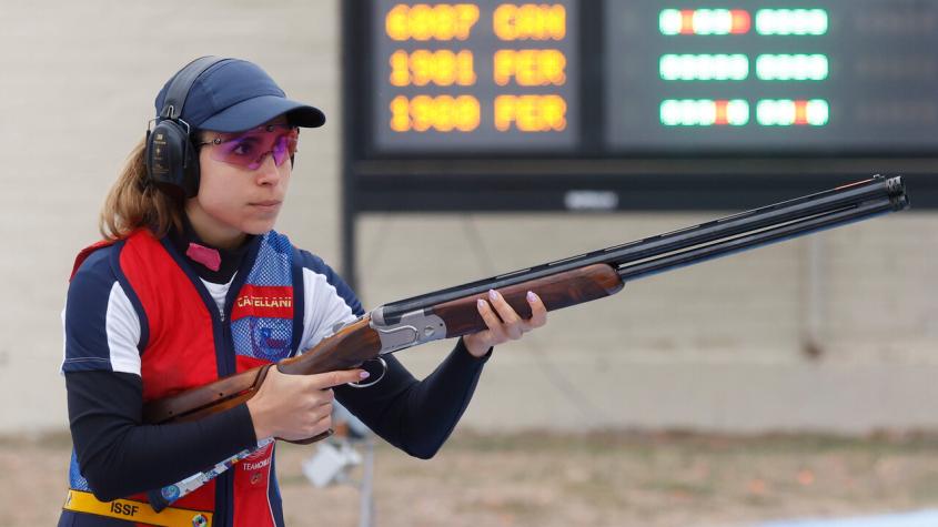 "Mi sueño es ser medallista olímpica": Francisca Crovetto apunta alto tras ganar el oro en Santiago 2023