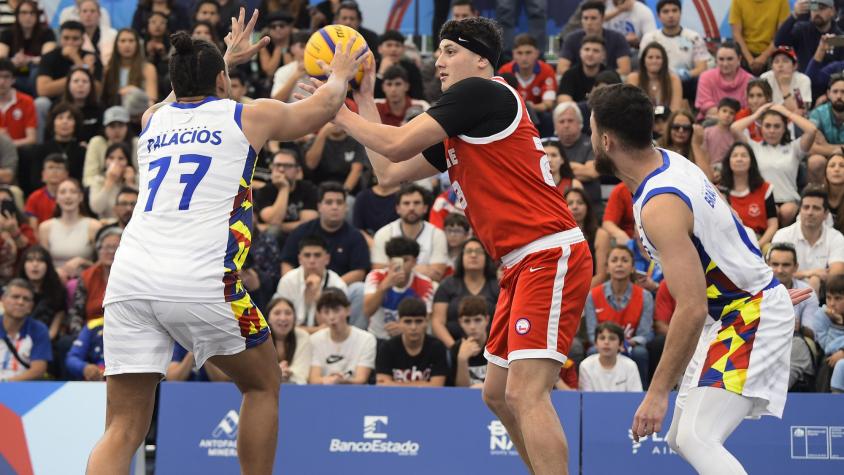 ¡Van por el oro! El Team Chile buscará la medalla dorada ante Estados Unidos en el Básquetbol 3x3 de Santiago 2023