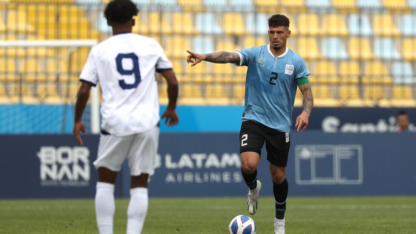 Alan Saldivia es uno de los referentes de Uruguay en Santiago 2023 - Crédito: Photosport.