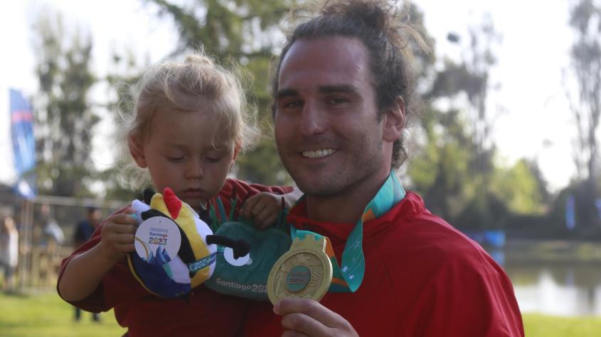 Emile Ritter entrega la clave del éxito del Team Chile en los deportes acuáticos de Santiago 2023: "Tenemos una conexión con el agua"