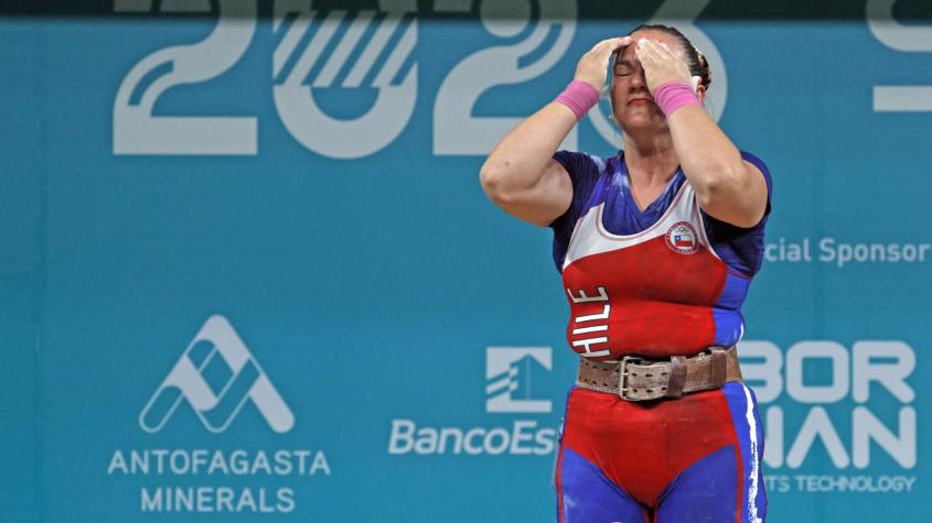 Tremendo golpe para el Team Chile: María Fernanda Valdes no pudo defender su oro en Santiago 2023