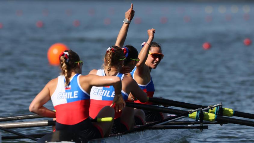 ¡El remo siempre en el podio! El Team Chile tuvo una mañana soñada con tres oros, una plata y un bronce en Santiago 2023